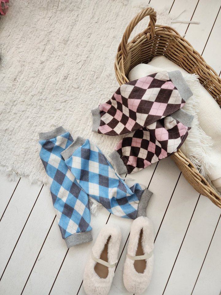 Dalla - Korean Children Fashion - #fashionkids - Argyle Warmers