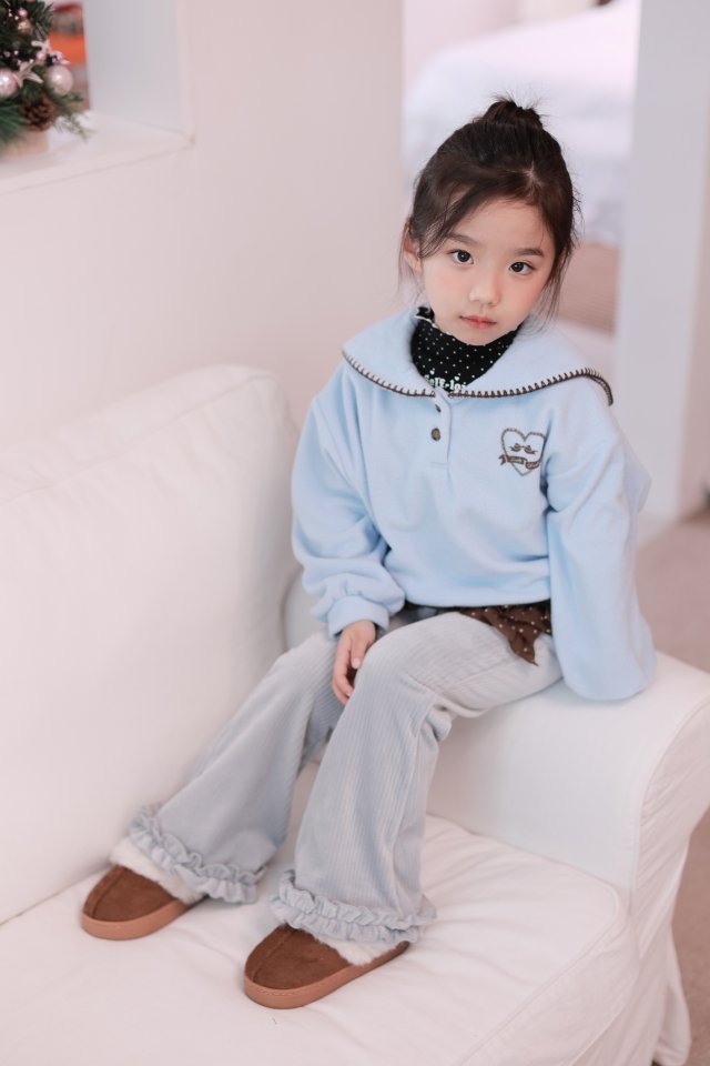 Dalla - Korean Children Fashion - #kidsshorts - Soft Frill Bootcut Pants - 9