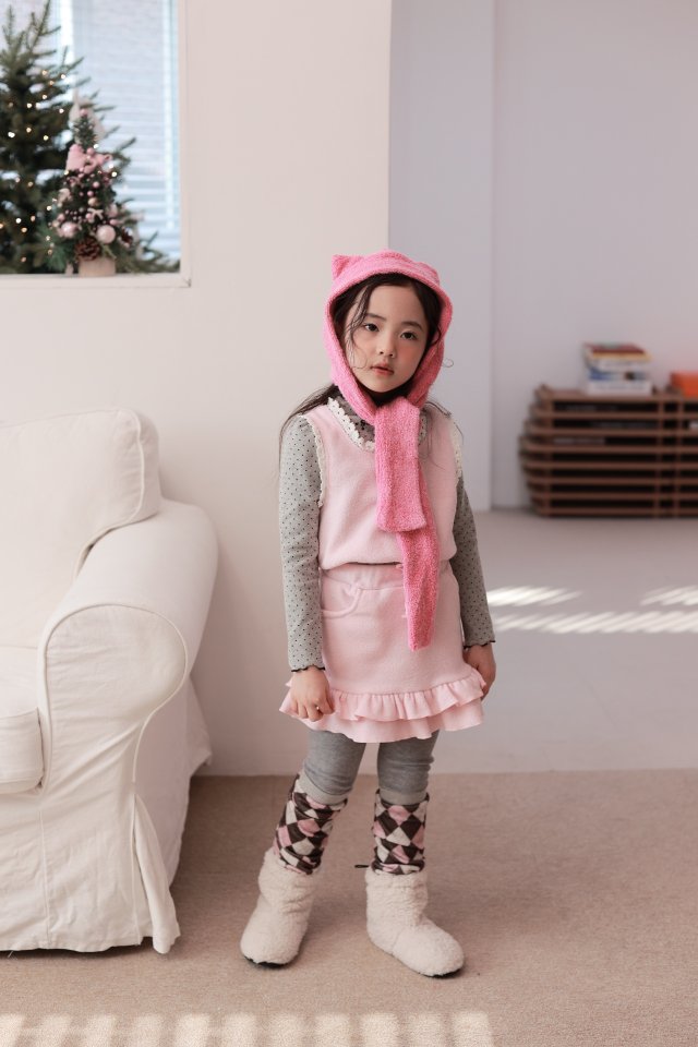 Dalla - Korean Children Fashion - #kidsshorts - 2 Tier Cangcan Skirt - 5