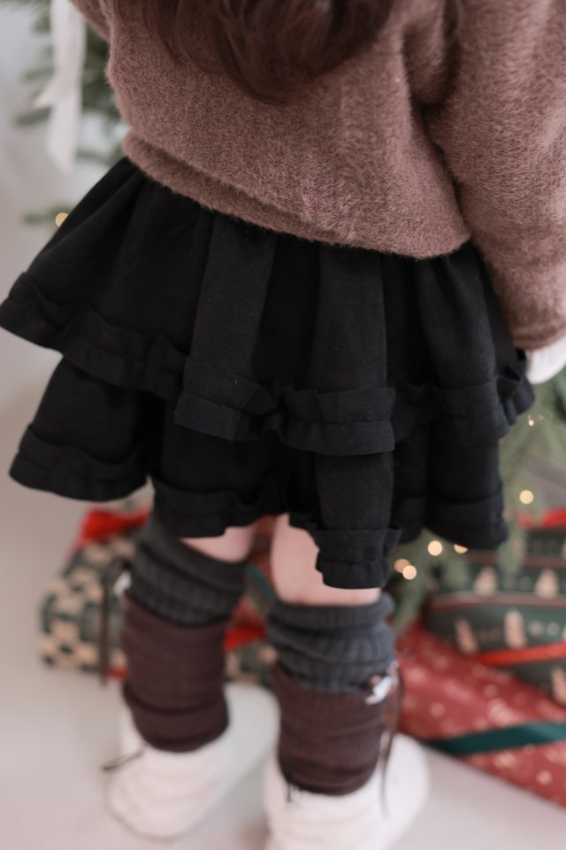 Dalla - Korean Children Fashion - #kidsstore - Suede Skirt - 8