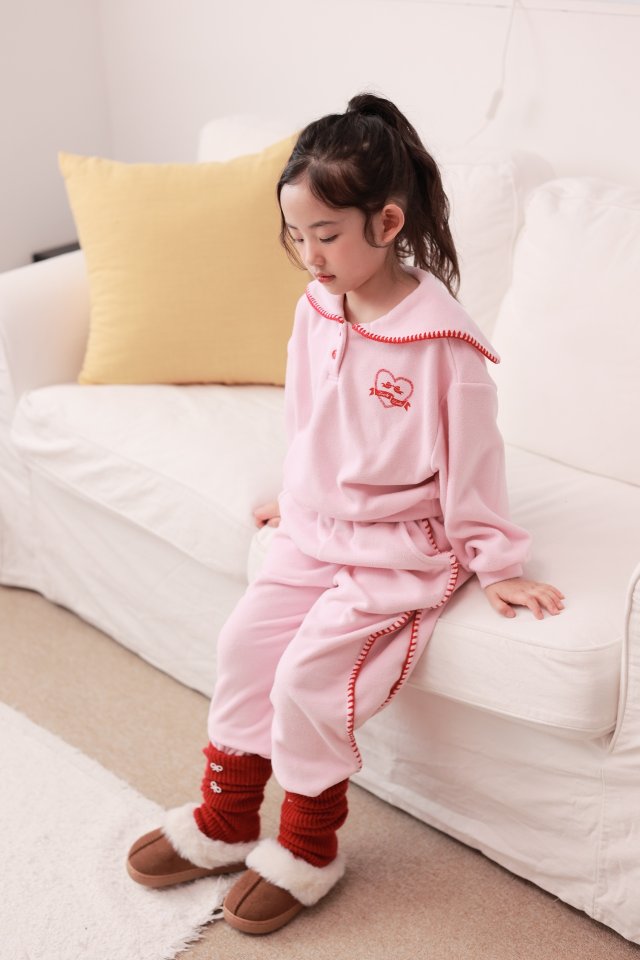 Dalla - Korean Children Fashion - #kidsstore - Mellow Collar Sweatshirt - 5