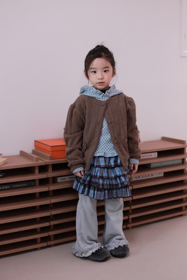Dalla - Korean Children Fashion - #kidsstore - Hooded Dot Tee