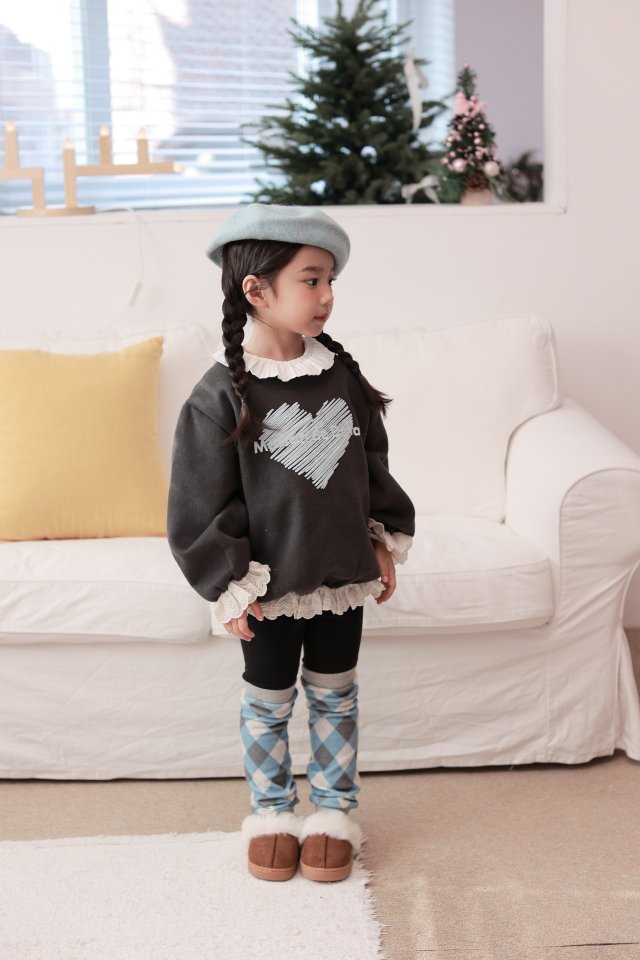 Dalla - Korean Children Fashion - #littlefashionista - Argyle Warmers - 6