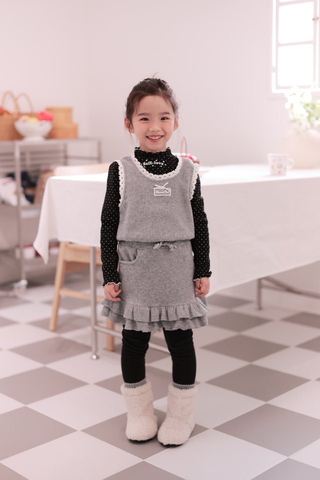 Dalla - Korean Children Fashion - #littlefashionista - 2 Tier Cangcan Skirt - 9