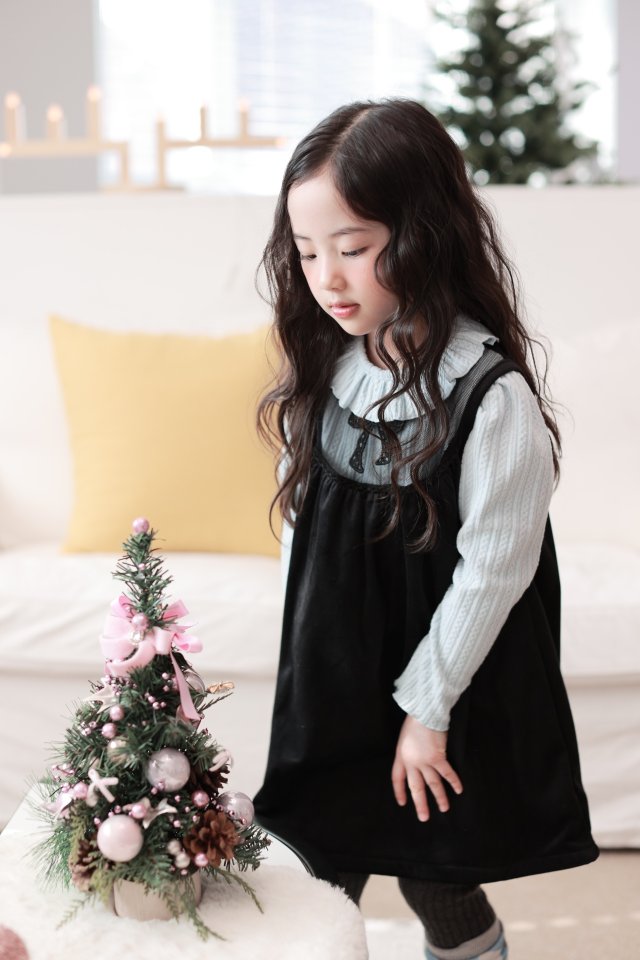 Dalla - Korean Children Fashion - #littlefashionista - Lanvin Layered One-piece - 2