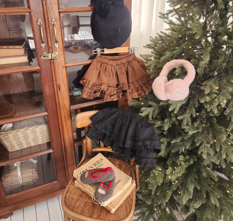 Dalla - Korean Children Fashion - #magicofchildhood - Suede Skirt - 12