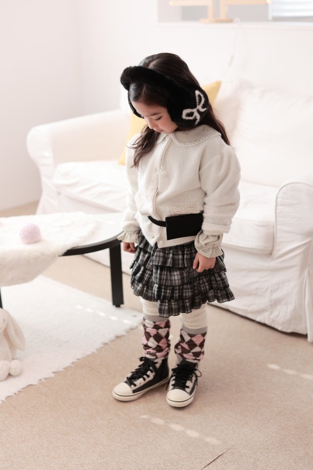 Dalla - Korean Children Fashion - #magicofchildhood - 4 Tier Check Skirt - 11
