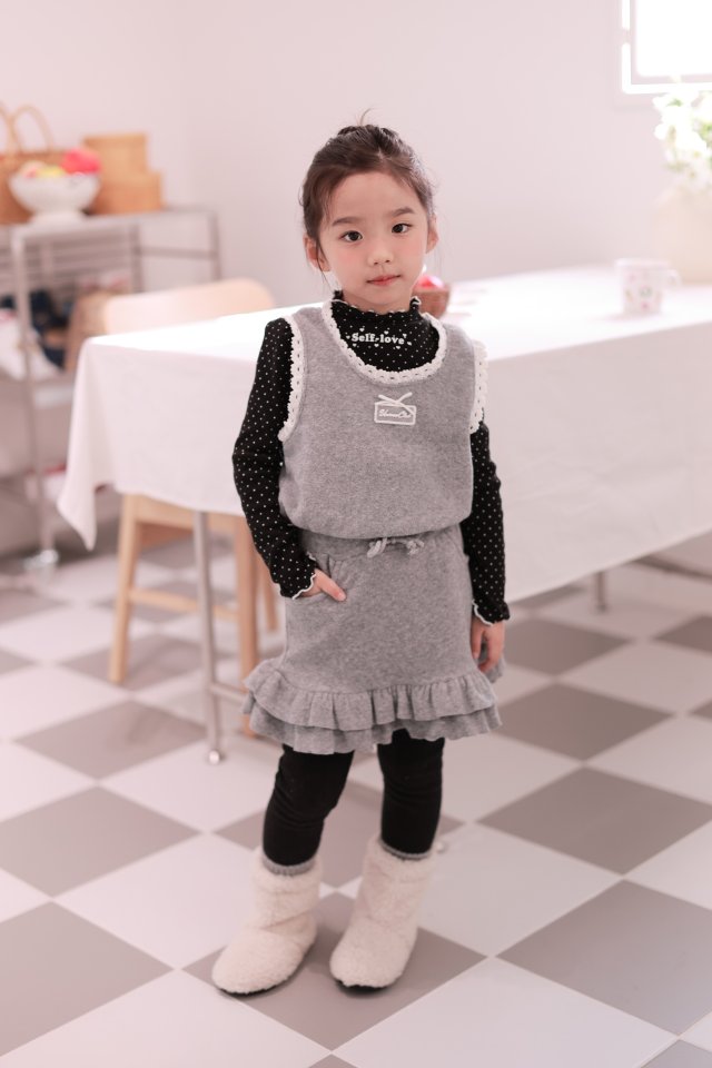 Dalla - Korean Children Fashion - #magicofchildhood - 2 Tier Cangcan Skirt - 10