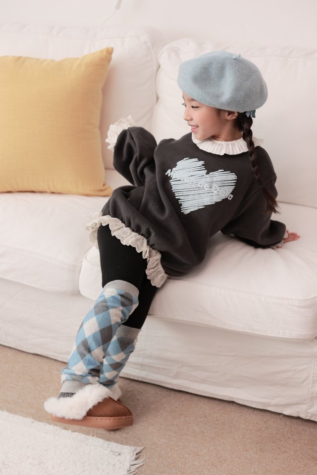 Dalla - Korean Children Fashion - #minifashionista - Argyle Warmers - 8
