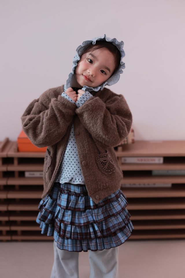 Dalla - Korean Children Fashion - #minifashionista - Hooded Dot Tee - 6