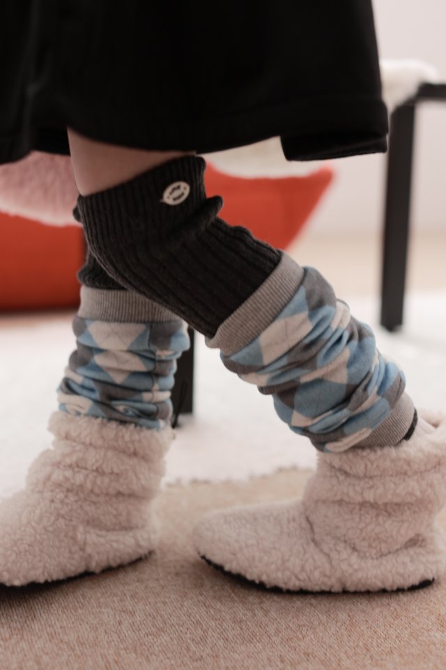 Dalla - Korean Children Fashion - #prettylittlegirls - Argyle Warmers - 9