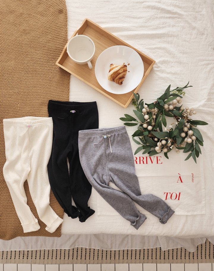 Dalla - Korean Children Fashion - #prettylittlegirls - Inner Ribbed Leggings