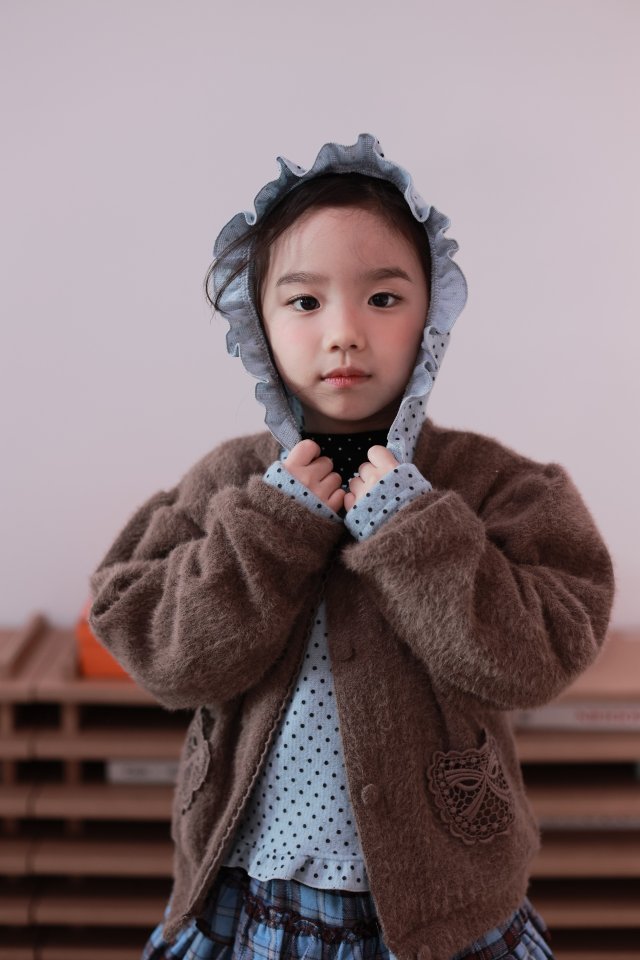 Dalla - Korean Children Fashion - #prettylittlegirls - Hooded Dot Tee - 7