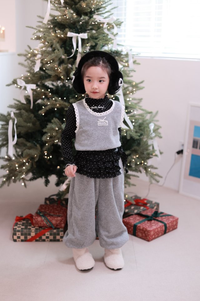 Dalla - Korean Children Fashion - #stylishchildhood - Trendy Bustier - 7
