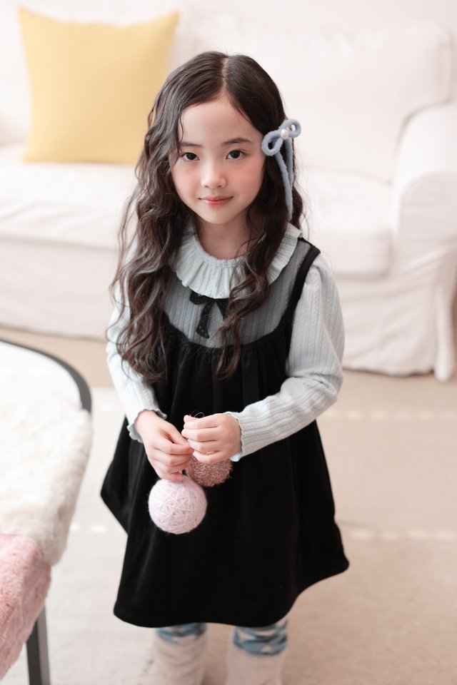 Dalla - Korean Children Fashion - #todddlerfashion - Lanvin Layered One-piece - 6
