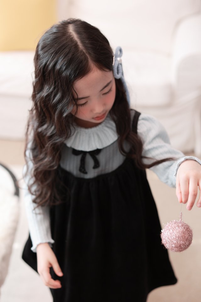 Dalla - Korean Children Fashion - #toddlerclothing - Lanvin Layered One-piece - 7