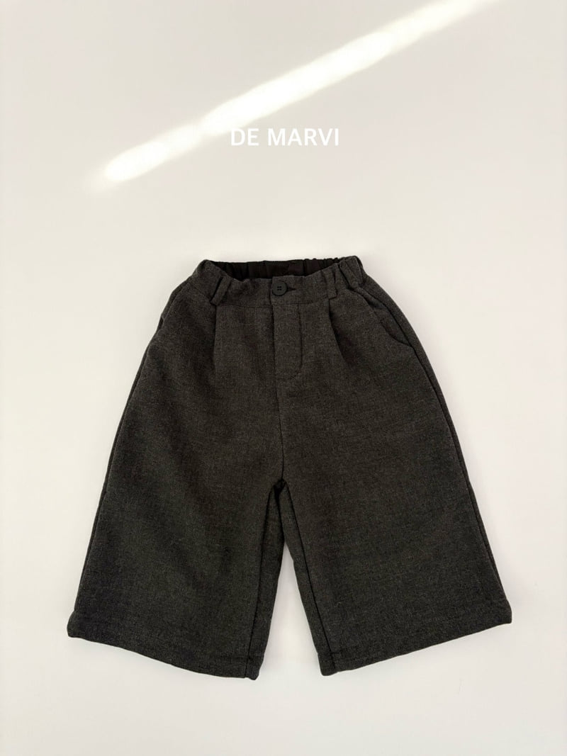 De Marvi - Korean Children Fashion - #childofig - Basel Wool Pants