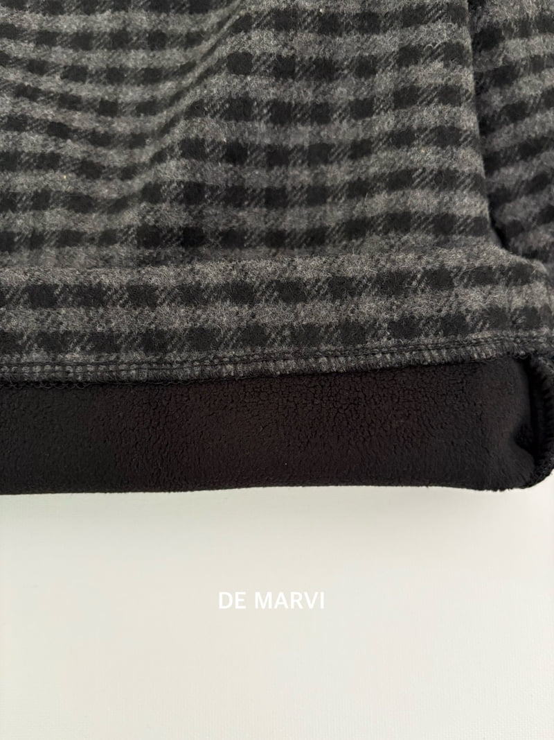 De Marvi - Korean Children Fashion - #designkidswear - Flannel Check Pants - 2