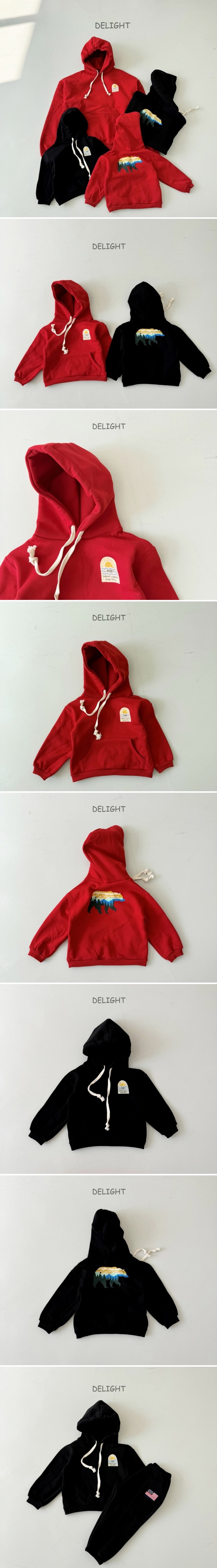 Delight - Korean Women Fashion - #womensfashion - Bear Hoodie (Adult) - 2