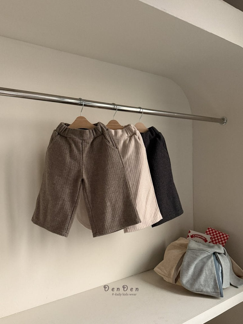 Denden - Korean Baby Fashion - #babyboutiqueclothing - Merino Wool Pants - 2