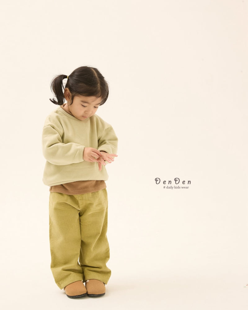 Denden - Korean Baby Fashion - #babyclothing - Latte Corduroy Pants - 9