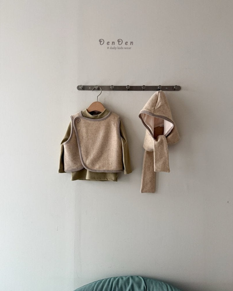 Denden - Korean Baby Fashion - #babyclothing - Soul Hood Muffler - 8