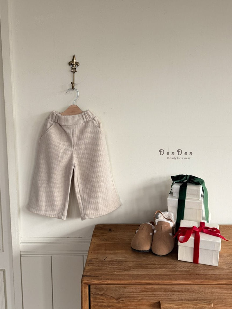 Denden - Korean Baby Fashion - #babyclothing - Merino Wool Pants - 4
