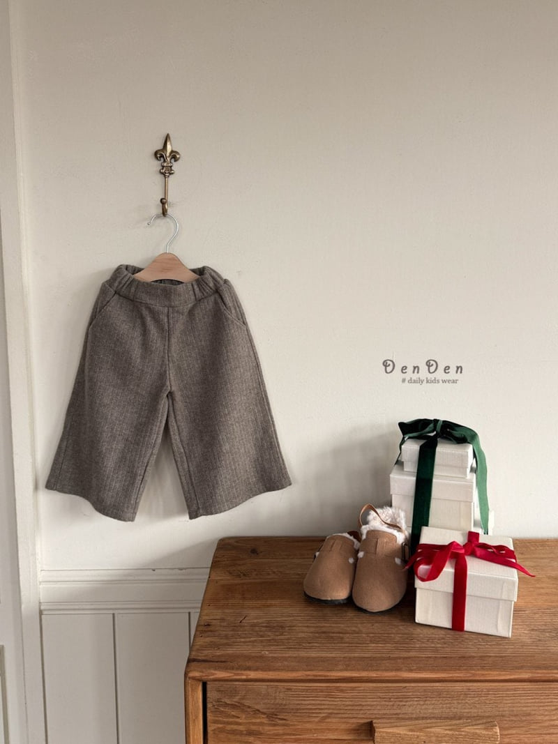 Denden - Korean Baby Fashion - #babyfever - Merino Wool Pants - 5