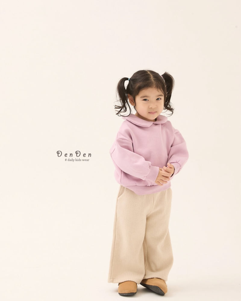 Denden - Korean Baby Fashion - #babyoninstagram - Sweet Round Collar Tee - 6