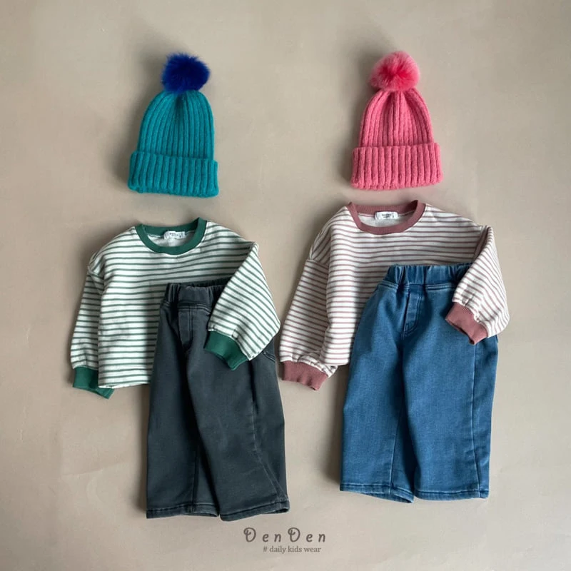 Denden - Korean Baby Fashion - #babyoutfit - Winter Oki Jeans - 12