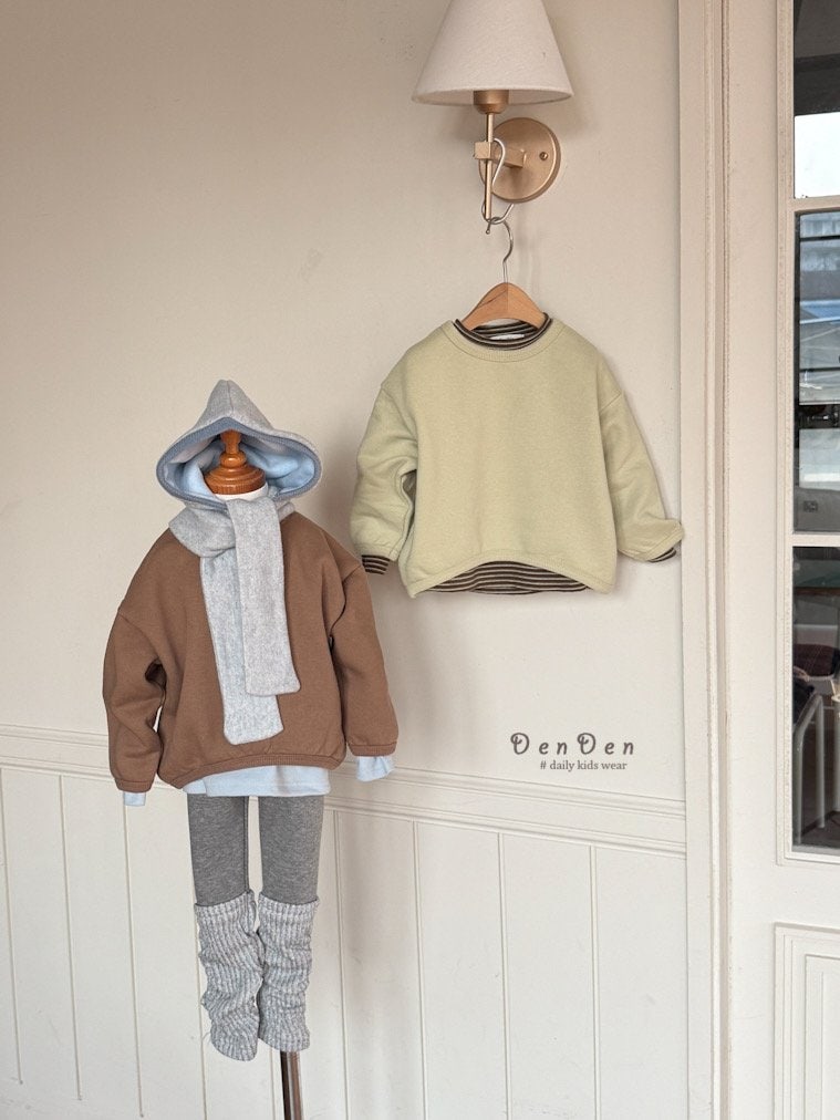 Denden - Korean Baby Fashion - #babyoutfit - Fluffy Warm Leggings - 9