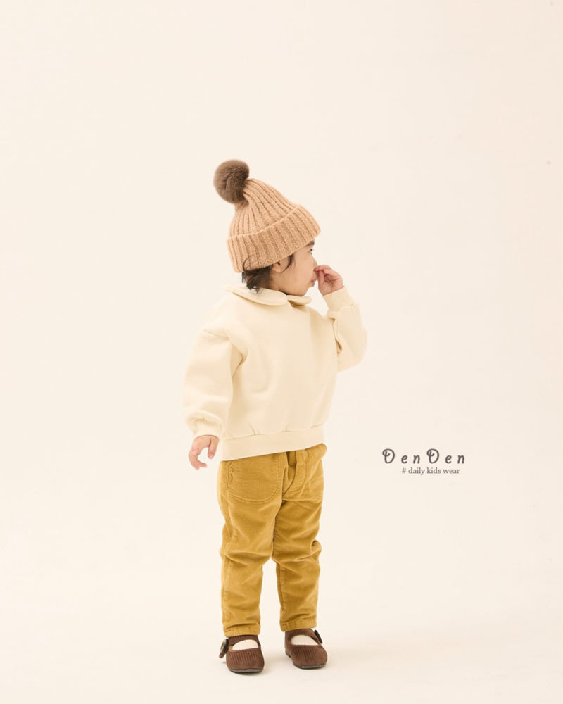 Denden - Korean Baby Fashion - #babyoutfit - Sweet Round Collar Tee - 9