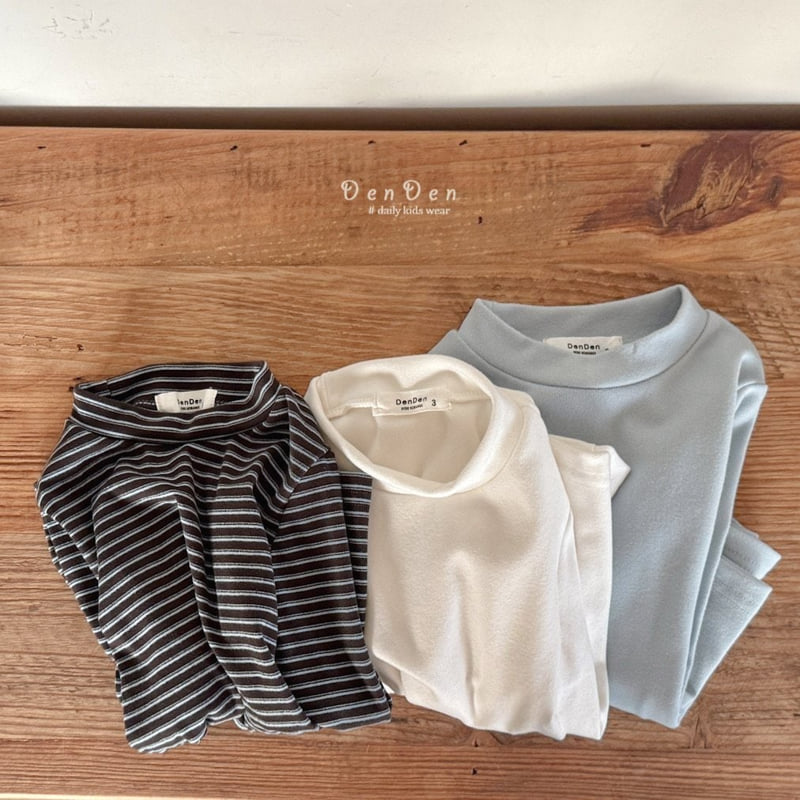 Denden - Korean Baby Fashion - #babyoutfit - Cloudy Cotton Tee - 6
