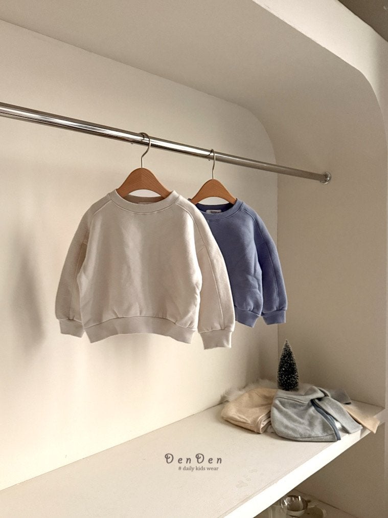Denden - Korean Baby Fashion - #babyoutfit - Rib Fog Tee - 2