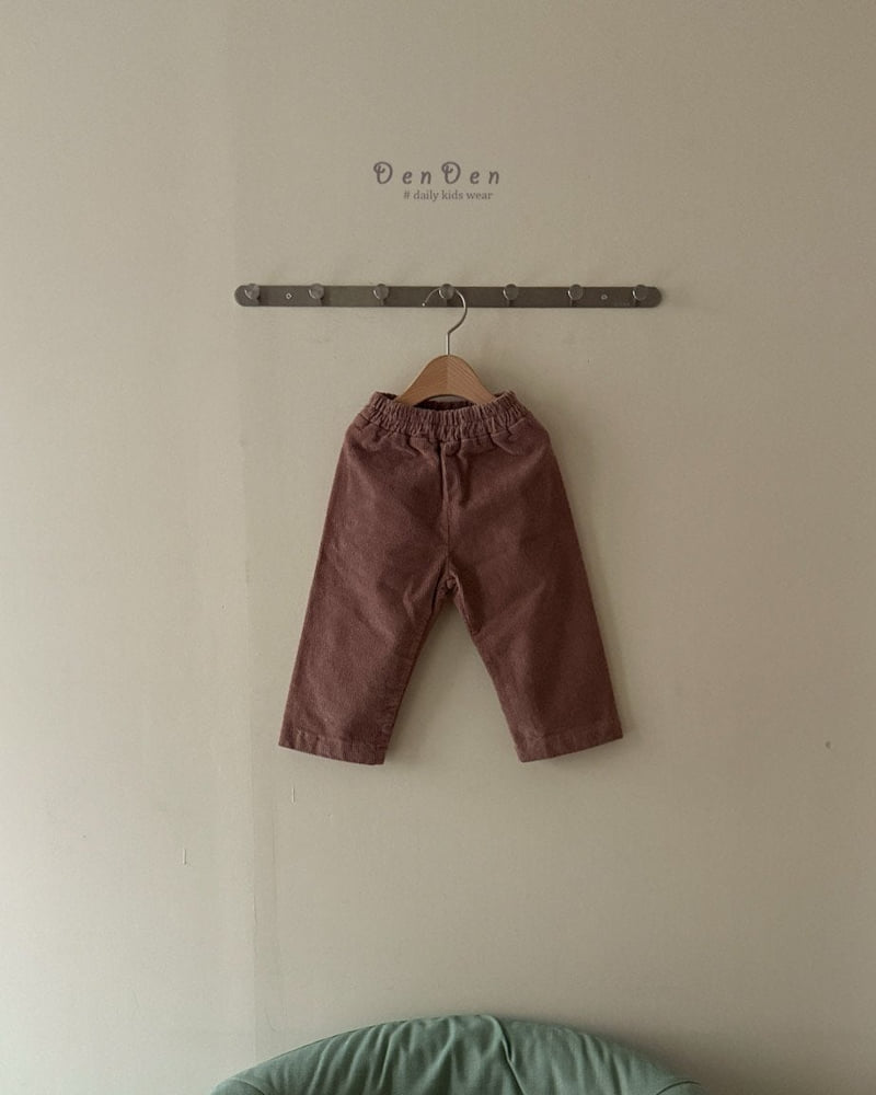Denden - Korean Baby Fashion - #babywear - Latte Corduroy Pants - 3
