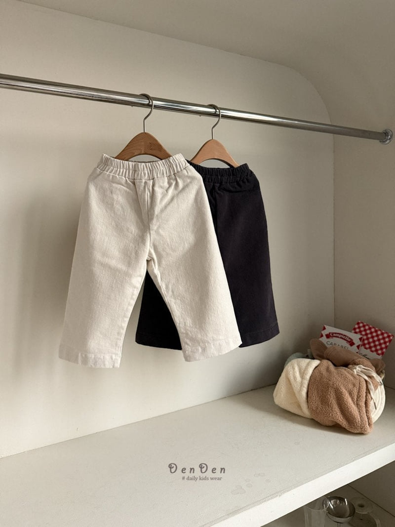 Denden - Korean Baby Fashion - #onlinebabyshop - Latte Pants - 2