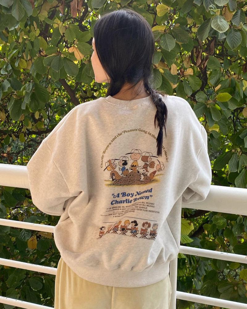 Diana - Korean Women Fashion - #momslook - Boy Sweatshirt