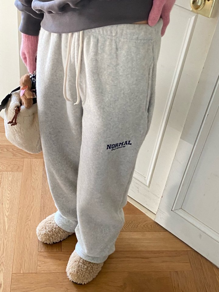 Diana - Korean Women Fashion - #momslook - Normal Fleece Pants - 8