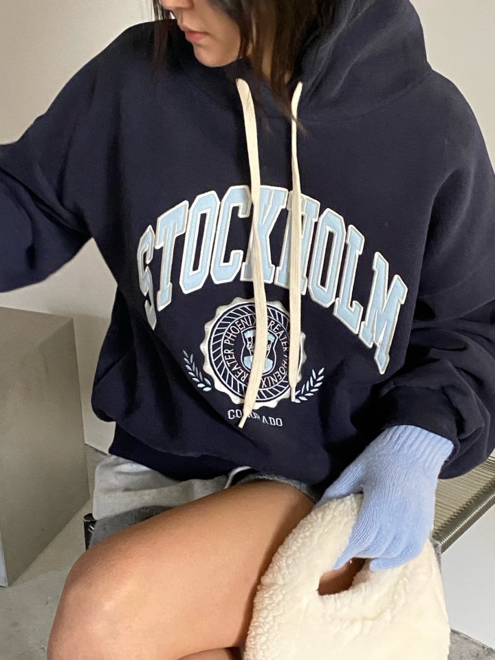 Diana - Korean Women Fashion - #momslook - Stock Fleece Hoodie - 5