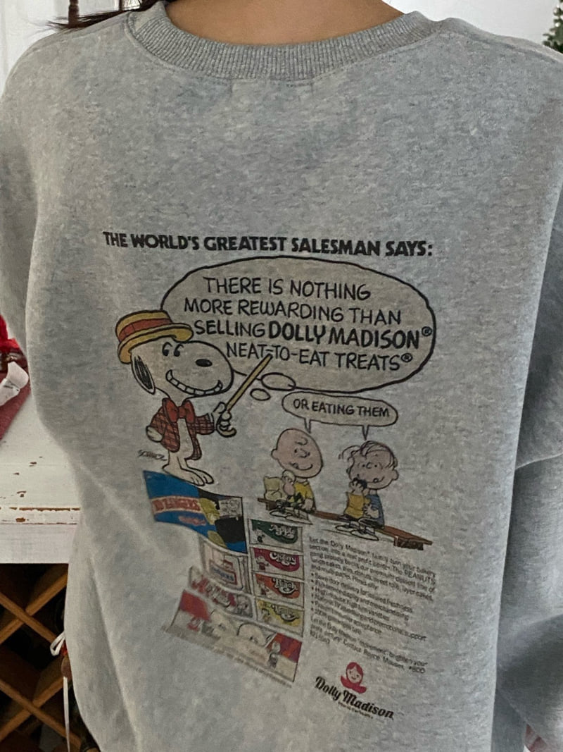 Diana - Korean Women Fashion - #momslook - World Sweatshirt - 12