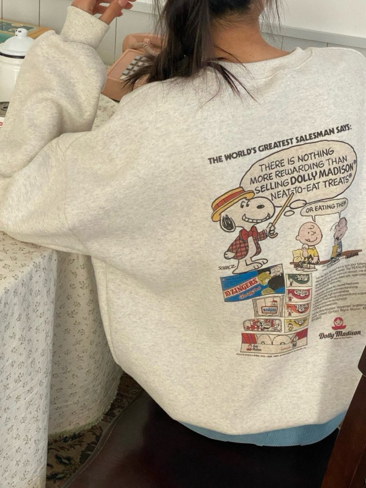 Diana - Korean Women Fashion - #momslook - World Sweatshirt - 2