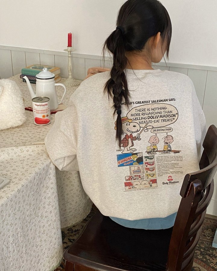 Diana - Korean Women Fashion - #womensfashion - World Sweatshirt - 4