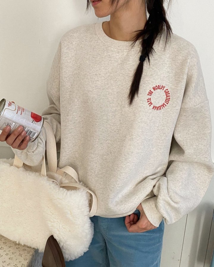 Diana - Korean Women Fashion - #momslook - World Sweatshirt - 6