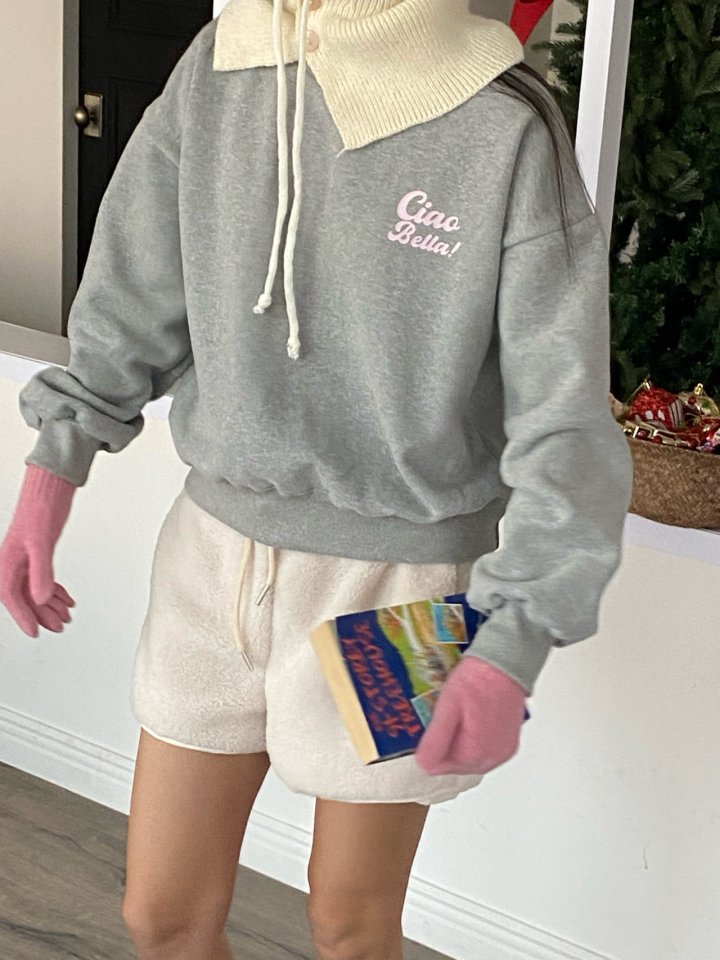 Diana - Korean Women Fashion - #momslook - Bella Fleece Sweatshirt