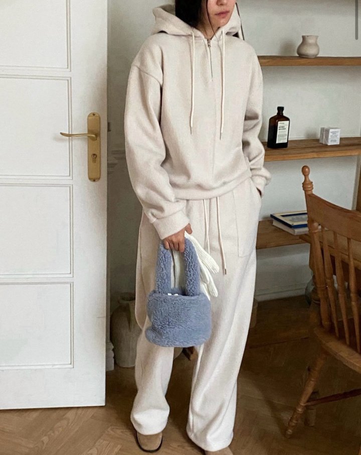 Diana - Korean Women Fashion - #momslook - Alpaca Zipper Hoodie - 8
