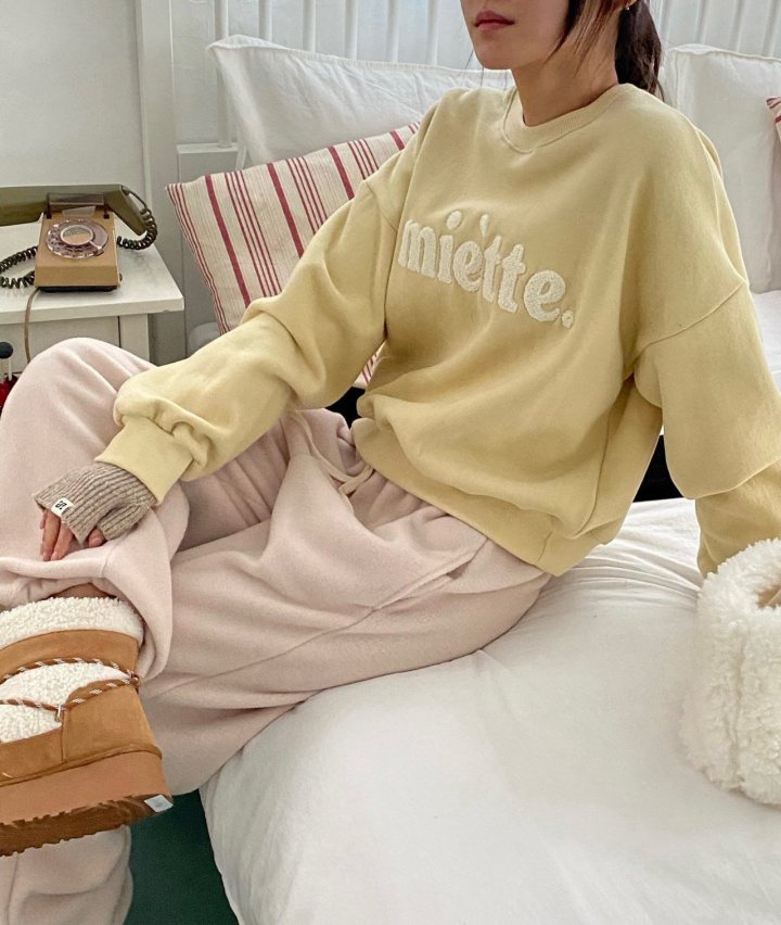 Diana - Korean Women Fashion - #momslook - Miette Sweatshirt - 7