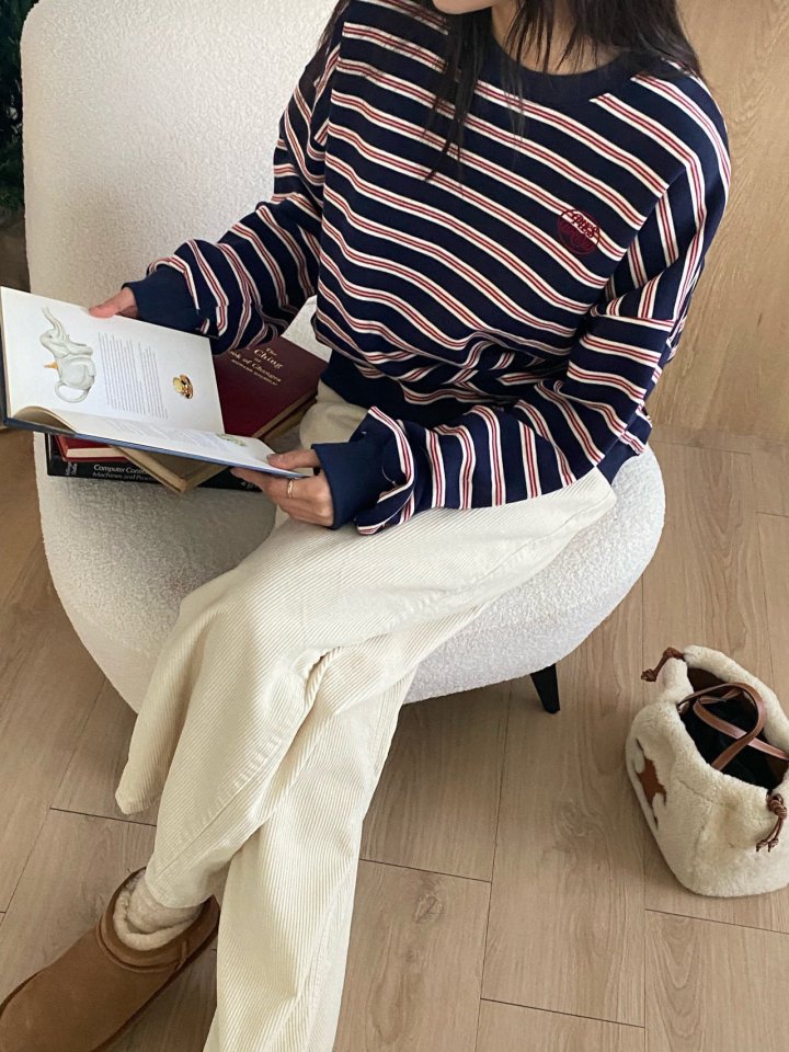 Diana - Korean Women Fashion - #pursuepretty - Bread Fleece Sweatshirt - 8