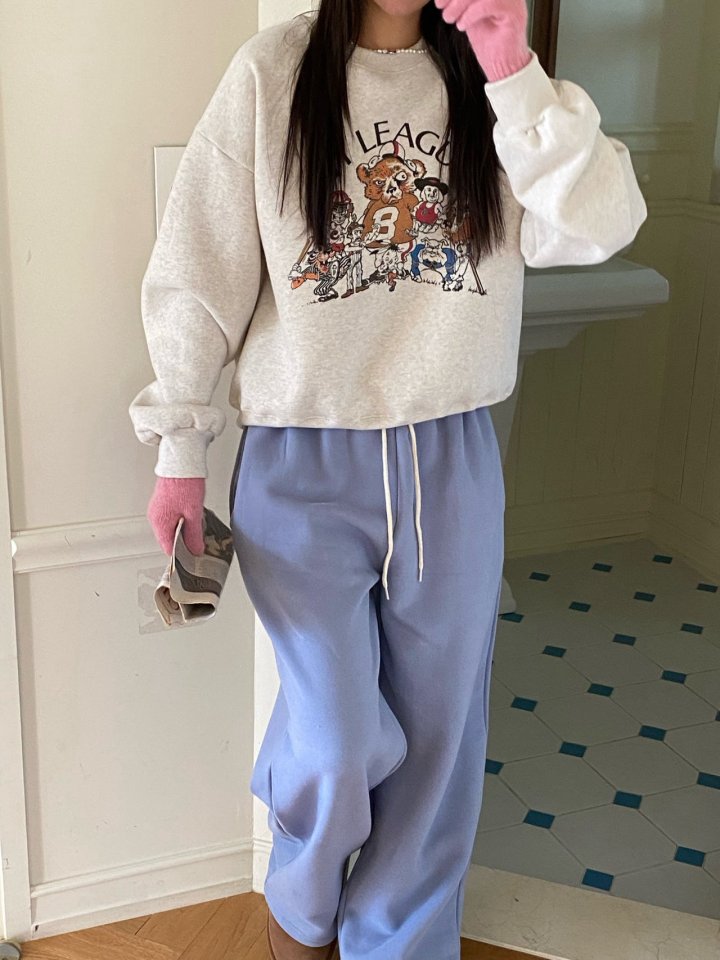 Diana - Korean Women Fashion - #restrostyle - Ivy Fleece Sweatshirt - 7
