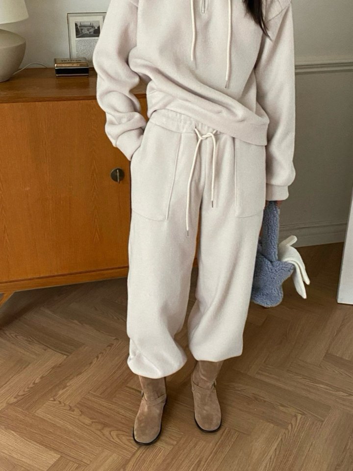 Diana - Korean Women Fashion - #romanticstyle - Cozy Alpaca Pants - 5