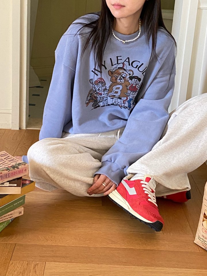 Diana - Korean Women Fashion - #thelittlethings - Ivy Fleece Sweatshirt - 11
